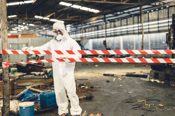 Professional Biohazard technician working in Port Hueneme, CA
